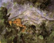 Paul Cezanne Mont Sainte-Victoire and Chateau Noir Germany oil painting artist